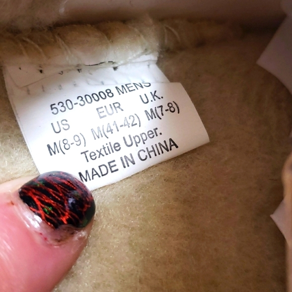 Levi's men's Comfort Light medium slippers brown M 9/10 - Picture 4 of 7